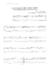 télécharger la partition d'accordéon La Scottish du bon vieux temps (De Goede oude tijd Scottish) au format PDF