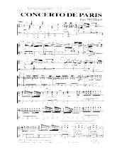télécharger la partition d'accordéon Concerto de Paris (Tango) au format PDF