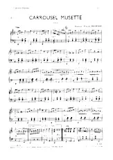 download the accordion score Carrousel musette in PDF format