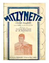 télécharger la partition d'accordéon Mitzynette (Valse Musette) au format PDF