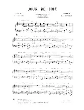 télécharger la partition d'accordéon Jour de joie (Boléro Jerk) (Orchestration Complète) au format PDF