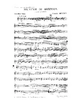 scarica la spartito per fisarmonica Souvenir de Robinson (Valse Musette) in formato PDF