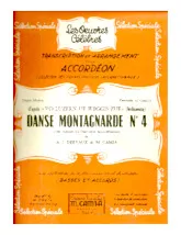 télécharger la partition d'accordéon Danse Montagnarde n°4 (1er Accordéon) (Fantaisie de Concert) au format PDF