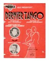 scarica la spartito per fisarmonica Dernier tango in formato PDF