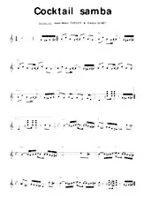 descargar la partitura para acordeón Cocktail Samba en formato PDF