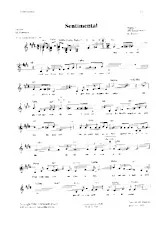 download the accordion score Sentimental (Slow Rock) in PDF format
