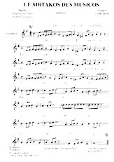 scarica la spartito per fisarmonica Le sirtakos des Musicos in formato PDF