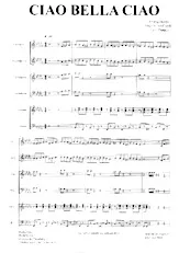 télécharger la partition d'accordéon Ciao bella ciao (Orchestration Complète) au format PDF