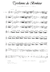 descargar la partitura para acordeón Tyrolienne du bonheur en formato PDF