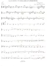 descargar la partitura para acordeón Viens donc en ballade en Dordogne (Valse) en formato PDF