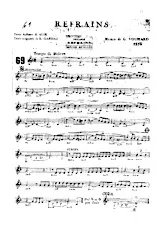 descargar la partitura para acordeón Refrains (Boléro) en formato PDF