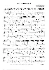 scarica la spartito per fisarmonica Les perlouses (Paso Doble) in formato PDF