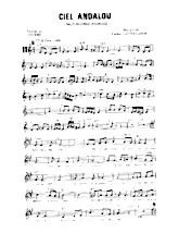 download the accordion score Ciel Andalou (Bajo mi cielo Andaluz) (Paso Doble) in PDF format