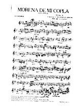 descargar la partitura para acordeón Morena de mi copla (Paso Doble) en formato PDF