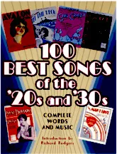 download the accordion score Songbook : 100 Best Songs of the 20's and 30's in PDF format