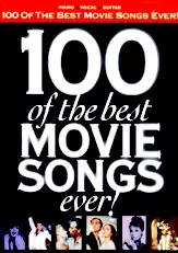 scarica la spartito per fisarmonica 100 of the best Movie Songs ever in formato PDF