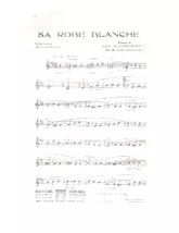 scarica la spartito per fisarmonica Sa robe blanche (Valse Musette) in formato PDF