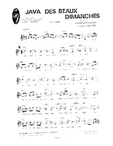 descargar la partitura para acordeón Java des beaux dimanches en formato PDF