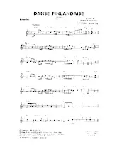 scarica la spartito per fisarmonica Danse Finlandaise (Letkiss) in formato PDF