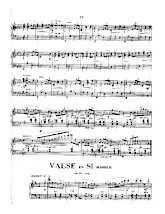 télécharger la partition d'accordéon Valse en si mineur (OP 69 No 2) au format PDF