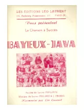 télécharger la partition d'accordéon Bayeux Java au format PDF
