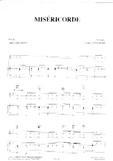descargar la partitura para acordeón Miséricorde en formato PDF