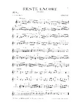 download the accordion score Reste encore (Boléro) in PDF format