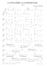 télécharger la partition d'accordéon La ritournelle Charentaise (Valse) au format PDF
