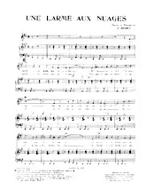 download the accordion score Une larme aux nuages in PDF format