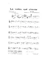 télécharger la partition d'accordéon La vallée qui chante (Valse) au format PDF