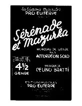 descargar la partitura para acordeón Sérénade et Mazurka en formato PDF