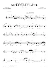 télécharger la partition d'accordéon Noël étoile d'amour (Slow Rock) au format PDF