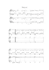 scarica la spartito per fisarmonica Bonjour (Trio Accordéons) in formato PDF