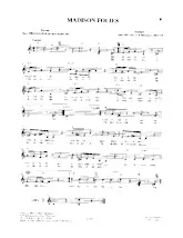 scarica la spartito per fisarmonica Madison Folies in formato PDF