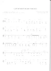 download the accordion score I Left My Heart in San Francisco in PDF format