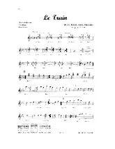 download the accordion score Le train (Arrangement : André Cior) in PDF format
