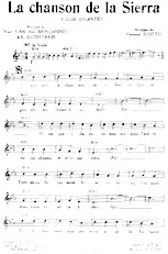 télécharger la partition d'accordéon La chanson de la Sierra (Valse Chantée) au format PDF