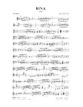 télécharger la partition d'accordéon Rina (Orchestration Complète) (Java) au format PDF