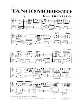 scarica la spartito per fisarmonica Tango Modesto in formato PDF