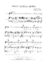 scarica la spartito per fisarmonica Sweet Georgia Brown in formato PDF