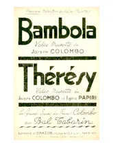 télécharger la partition d'accordéon Bambola (Valse Musette) au format PDF