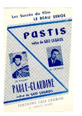 descargar la partitura para acordeón Paule Claudine (Du film : Le beau Serge) (Valse) en formato PDF