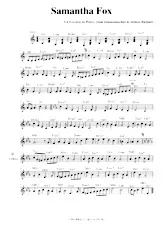 télécharger la partition d'accordéon Samantha Fox (Fox Trot) au format PDF