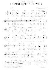 download the accordion score Ce n'est qu'un au revoir (Marche) in PDF format