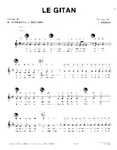 descargar la partitura para acordeón Le gitan en formato PDF