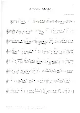download the accordion score Amor e mêdo in PDF format