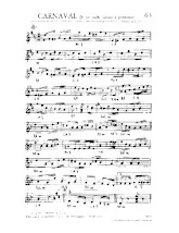 download the accordion score Carnaval (Je ne parle jamais à personne) (Tango) in PDF format