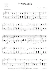 download the accordion score Temps gris (Boston) in PDF format