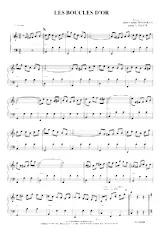 descargar la partitura para acordeón Les boucles d'or (Valse) en formato PDF