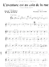 download the accordion score L'aventure est au coin de la rue (Valse Chantée) in PDF format